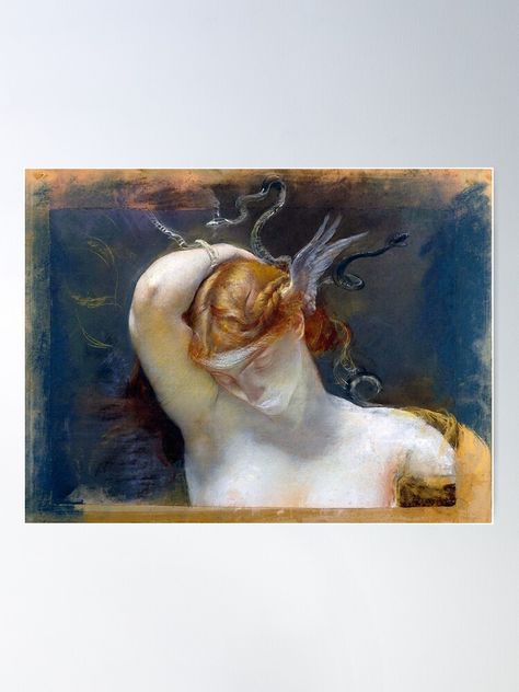 "Medusa vintage Italian art the mythical gorgon" Poster for Sale by Glimmersmith | Redbubble George Tsui, Lawrence Alma Tadema, Walter Crane, Aubrey Beardsley, John William Waterhouse, School Of Visual Arts, Peter Paul Rubens, Italian Painters, Hur Man Målar