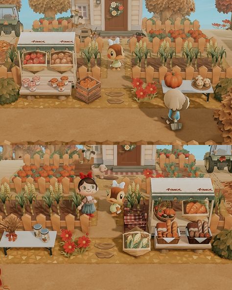 Corn Patch friends! 🌽 🚜 Thank you @acnhtreasureisland Animal crossing new horizons ACNH Nintendo switch wholesome gaming cozy design fall autumn cottagecore island idea inspiration aesthetic cosy decor build inspo game photography cute villagers small town vibes happy friendship towncore farm #acnh #acnhdesigns #acnhcommunity #acnhinspo #acnhisland #acnhdesign #acnhidea #acnhfarmcore #acnhfall #crossingcreations #nookspiration #acnhphotography #acnhaesthetic #acnhvillager #acnhvillagers ... Acnh Cottagecore Da, Acnh Deirdre Yard, Acnh Cottagecore Build Ideas, Acnh Build Guide, Acnh River Design, Animal Crossing Cottage Core Villagers, Acnh Inspo Cottagecore, Animal Crossing Town Aesthetic, Dairy Farm Acnh