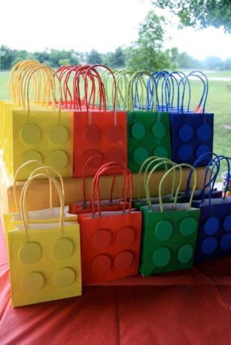 Lego Themed Party, Ninjago Birthday, Ninjago Party, Birthday Goodie Bags, Lego Birthday Party, Birthday Invites, Lego Birthday, Lego Party, 6th Birthday Parties