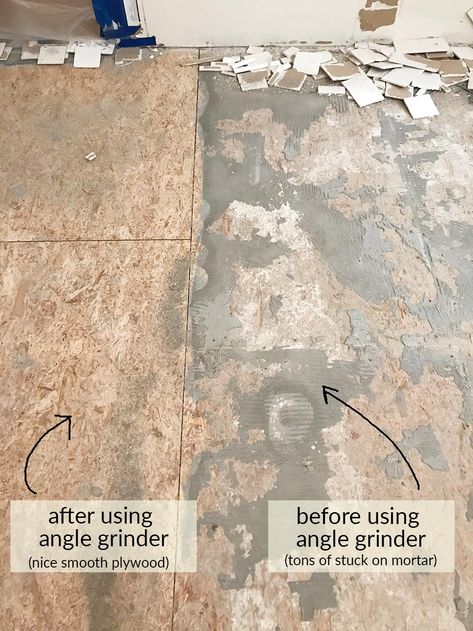 How to remove tile floors - tips and tricks for diy tile removal Remove Tile Floor, Remove Tile, Homemade Toilet Cleaner, Clean Baking Pans, Tile Removal, Hardwood Floor Cleaner, Cleaning Painted Walls, Glass Cooktop, Deep Cleaning Tips