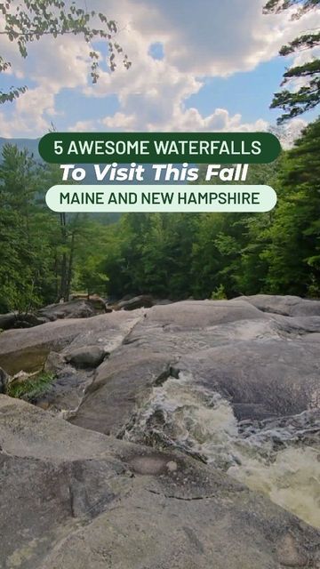 Travelingmainers|Maine Based| Adventure Travel on Instagram: "Fall is Amazing in Maine and New hampshire!! Waterfalls hikes are so much fun this time of the year. The temperatures are a little cooler, there are fewer insects, and in October... the fall foliage is a must-see!! Save For Spectacular Views ⏬️ 1: Step Falls: • Location: Newry, Maine • Trail Length: 1.2 mile out-and-back • Bathrooms: Yes • Dogs: Yes • Parking: Yes 2: Flumegorge: • Location: Franconia Notch State Park, New Hampshire • Trail Length: 2.2 mile loop • There are 4 waterfalls!! • Bathrooms: Yes • Dogs: No • Parking: Yes • Cost: $20 You can order tickets ahead of time on their website 3: The Basin: • Location: Franconia, New Hampshire • It's a short walk to the viewing area, and you can continue along the trai Franconia New Hampshire, Newry Maine, Franconia Notch, Waterfall Hikes, Fall Foliage, New Hampshire, Time Of The Year, State Park, Hampshire