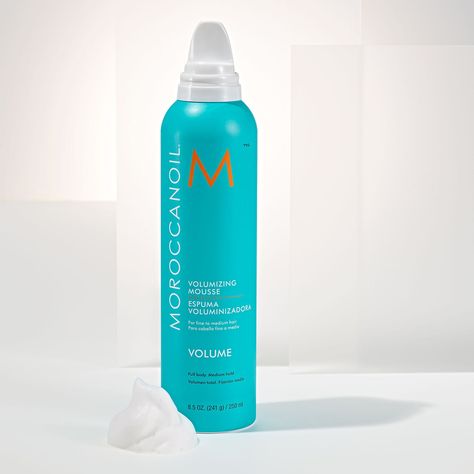 Volumizing Mousse - Moroccanoil | Sephora University Apartment, Volume Mousse, Volumizing Mousse, Purple Shampoo And Conditioner, Styling Mousse, Apartment Stuff, Hair Oil Serum, Shaving Beard, Hair Gift