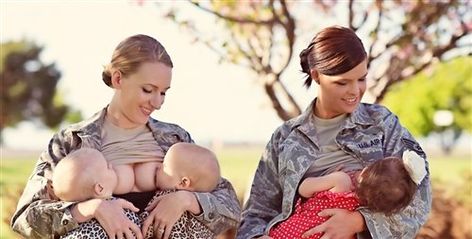 Extended Breastfeeding, Combat Clothes, Air Force Mom, Military Mom, Breast Milk, Mother And Child, Baby Feeding, Tandem, Random Things