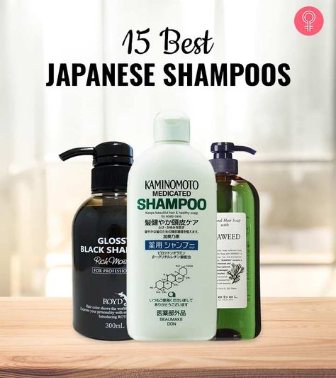 15 Best Japanese Shampoos Asian Hair Care Products, Japanese Hair Routine, Best Japanese Hair Products, Japanese Hair Products, Good Shampoo, Japanese Shampoo, Japanese Hair Care, Asian Long Hair, Hair Dye Shampoo