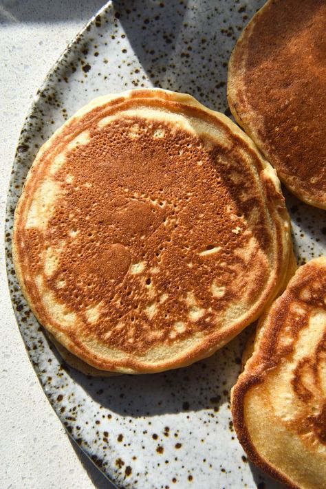 Cassava Flour Pancakes Vegan, Cassava Pancakes, Cassava Flour Pancakes, Coconut Milk Pancakes, Gluten Free Croissant, Cassava Flour Recipes, Pancakes For One, No Flour Pancakes, Lectin Free