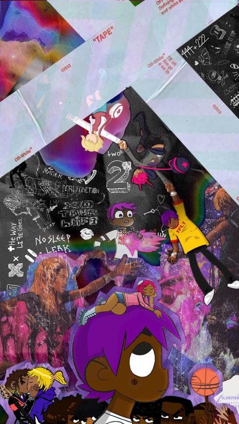 Lil Uzi Vert Cartoon, Lil Uzi Vert Art, Hypebeast Iphone Wallpaper, Dope Wallpaper Iphone, Rapper Wallpaper Iphone, Iphone Wallpaper Music, Album Artwork Cover Art, Hype Wallpaper, Lil Skies