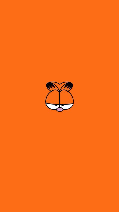 Garfield Orange Cartoon Wallpaper, Orange Iphone Wallpaper Aesthetic, Garfield Lockscreen, Orange Hd Wallpaper, Orange Lockscreen Aesthetic, Orange Lockscreen, Orange Phone Wallpaper, Orange Wallpaper Iphone, Garfield Wallpaper