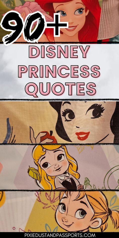 Have you been looking for the best Disney Princess quotes around? I've got them all here! Disney Princess quotes aesthetic, Disney Princess quotes inspirational, Disney Princess quotes sassy, Disney Princess quotes about love, Disney Princess quotes funny, Disney Princess quotes wallpaper. Disney Quotes Funny Cute, Disney Princess Quotes Aesthetic, Princess Sayings Quotes, Iconic Disney Quotes, Quotes From Disney Characters, Funny Princess Quotes, Quotes About Crowns, Disney Princess Sayings, Disney Princess Captions For Instagram