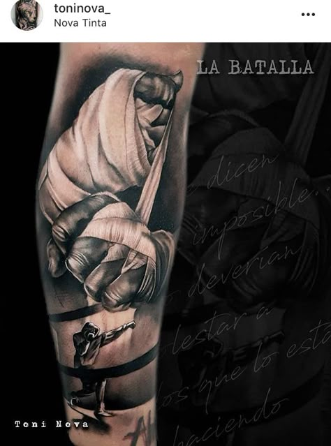 Box Tattoo Ideas Men, Mma Fighter Tattoo Ideas, Tattoo Boxing Ideas, Boxing Related Tattoos, Mma Gloves Tattoo, Tattoo Ideas Boxing, Boxing Sleeve Tattoo, Kickboxing Tattoo Ideas, Mma Tatoos Ideas