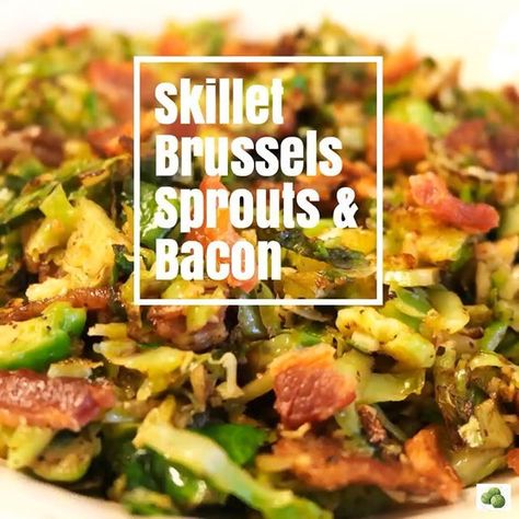 Skillet Brussels Sprouts and Bacon is the perfect side... it is quick, easy and KETO friendly!  Trust me you want to make this ASAP!  Link in profile� � .� � #ketodiet #ketorecipes #ketorecipe #ketobeginner #ketoaf� � #keto #ketolife #ketogirl #ketocooking #ket Shaved Brussels Sprouts With Bacon, Shaved Brussel Sprout Recipes, Shaved Brussels Sprouts Recipe, Brussel Sprout Recipes, Brussels Sprouts And Bacon, Sprouts And Bacon, Sprouts Recipes, Shaved Brussel Sprouts, Sprouts Recipe