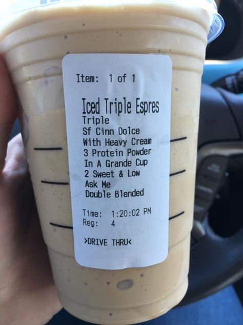 Keto at starbucks - Just make sure to say no frap base Keto At Starbucks, Low Carb Starbucks, Starbucks Hacks, Keto Chili, Healthy Starbucks Drinks, Starbucks Secret Menu Drinks, Starbucks Coffee Drinks, Low Carb Drinks, Healthy Starbucks