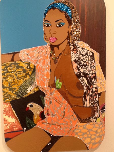 Mickalene Thomas, Portrait Woman, Solange Knowles, Literature Art, Art Basel, African American Art, Trend Forecasting, Black Artists, Figure Painting