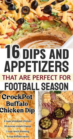 Easy Tailgate Snacks, Football Snacks Appetizers, Football Appetizers Easy, Shareable Snacks, Shareable Appetizers, Dips Easy, Football Themed Food, Easy Tailgate Food, Football Party Snacks