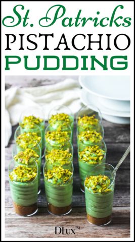 Looking for easy no bake dessert for St. Patrick's Day? Check out these fun and delicious St. Patricks pistachio pudding! They're quick and super simple to make! Also great for other parties and events! #stpatricksdaydessert #stpatricksdaydessert #stpatricksdaydessertsideas #stpatricksdaydessertsrecipes #stpatricksdesserts #stpatricksdessert #stpatricksdessertrecipes #stpatricksdessertideas #stpatricksdesserteasy #dessertsstpatricks #dessertsstpatricksday #greendesserts #greendessertseasy St Patricks Desserts, St Patrick's Day Dessert, Pistachio Dessert, Valentines Recipes Desserts, Green Desserts, Dessert Shooters, Mini Dessert Cups, Pistachio Pudding, Low Carb Cheesecake