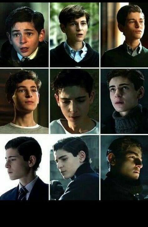 The Evolution of Bruce Wayne un Gotham Batcat Gotham, Gotham Bruce And Selina, Gotham City Skyline, Selina Kyle Gotham, Gotham Bruce, Gotham Academy, David Mazouz, Bruce And Selina, Gotham Tv Series