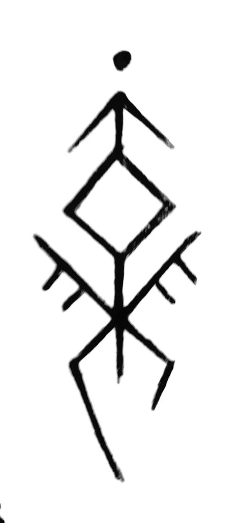 Shaman Tattoo Symbols, Creepy Symbols, Raven Symbol, Runic Symbols, Traditional Viking Tattoos, Viking Rune Tattoo, Nordic Symbols, Arte Viking, Viking Symbol