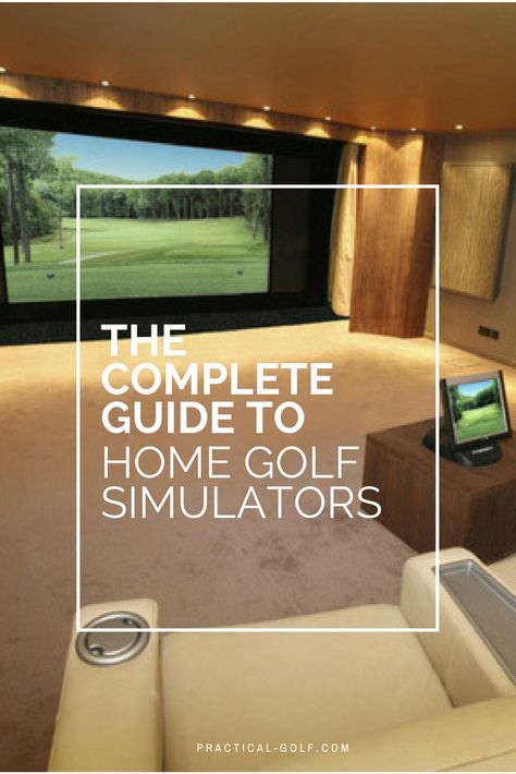 Residential Golf Simulator Room, Golf Simulator And Movie Room, Golf Simulator Movie Room, Golf Simulator Theater Room, Indoor Golf Simulator Man Cave, Trackman Golf Simulator, Home Golf Simulator Room Design, Golf Simulator Shed Design, Golf Shed