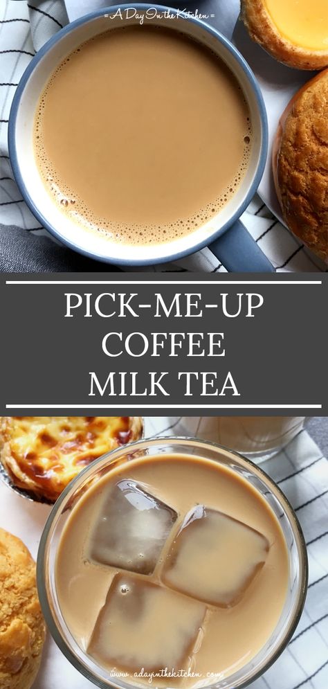 Peppermint Milk Tea, Mint Milk Tea, Recipes That Require A Lot Of Milk, Things To Make With Evaporated Milk, Warm Milk Drinks, Coffee Milk Tea Recipe, Oat Milk Tea, Milk Coffee Recipe, Iced Milk Tea