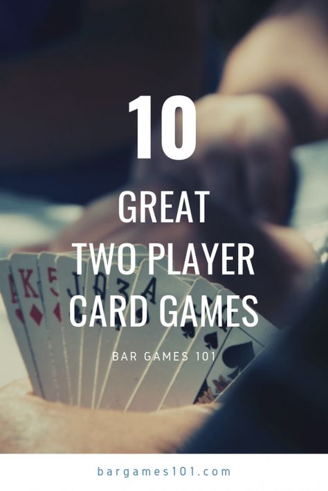 Two Person Card Games, 2 Player Card Games, Relaxing Game, Classic Card Games, Family Card Games, Fun Card Games, Card Games For Kids, Playing Card Games, Bar Games