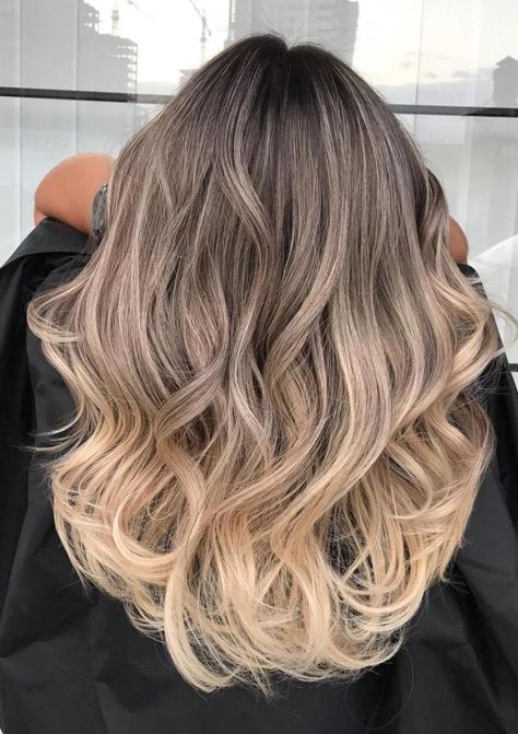 Balayage Hair Color Ideas and Hairstyles for 2021 – The Right Hairstyles Shatush Hair, Ashy Blonde Balayage, Dark Ombre Hair, The Right Hairstyles, Ombre Hair Blonde, Hair Techniques, Hair Color Techniques, Hair Balayage, Ombre Hair Color