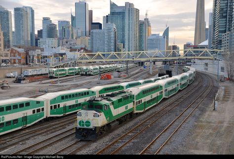 Go Transit, Canadian National Railway, Old Steam Train, Old Toronto, Commuter Train, Railroad Photos, Rail Car, Train Photography, Toronto Ontario Canada