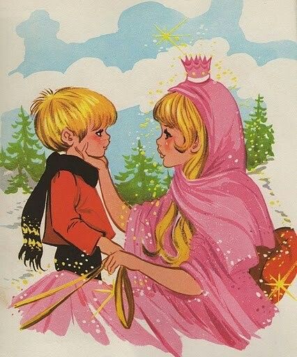 Maria Pascual, Anime Retro, Drawing Books, Mid Century Illustration, Fairy Forest, Vintage Anime, Vintage Illustrations, Fairytale Art, Snow Queen