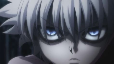 Killua's eyes so pretty 😍❤ #killua #hunterxhunter #anime An Anime, Anime Character, The Story, Books Wattpad, Wattpad, Books, Hair, Anime, Blue