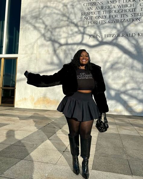 Tennis skirt fit check✨ our black tennis skirts are BACK IN STOCK! Grab yours before they’re gone💋 Skater Skirt Outfit Black Women, Pleated Black Skirt Outfit, Tennis Skirt Outfit Winter, Black Tennis Skirt Outfit, Black Tennis Skirt, Black Skirt Outfits, Pleated Skirt Outfit, Tennis Skirt Outfit, Fly Outfit