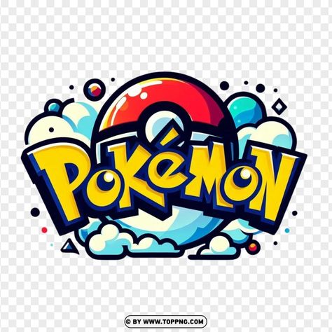 Pokemon Logo Png, Pokemon Logo Design, Best Gaming Logo Design, Pokemon Go Icon, Pokemon App Icons, Pokemon Word, Pokemon Png, Pokemon App, Pokemon Shop