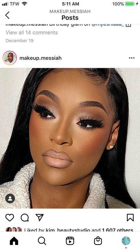 Nigerian Bridal Makeup, Nigerian Makeup, Monday Makeup, Birthday Makeup Looks, Natural Glam Makeup, Minimalist Makeup, Beauty Eyeshadow, Makeup For Black Skin, Brown Skin Makeup