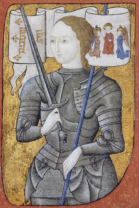 The Germanic princess Modthryth referenced in BeowulfÂ was an actual female ruler in 520 A.D., a good folk queen with soldierly aspirationsâ¦ - European Battle Axes and Freedom Fighters by Becca Anderson (Author of The Book of Awesome Women) Santa Joana D'arc, The Duke Of Burgundy, Saint Joan Of Arc, Jeanne D'arc, St Joan, Swords Medieval, Joan Of Arc, Sherpa Throw Blankets, Art Masters