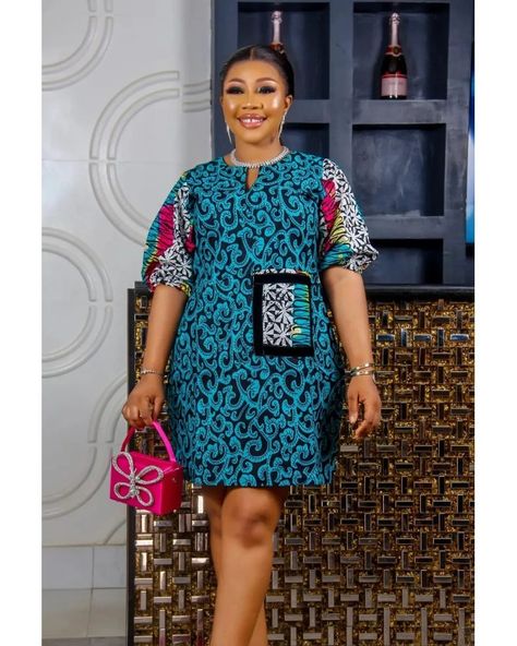 Latest and Simple Ankara Short Dresses in 2023. Simple Nice Ankara Gowns, Simple Style For Ankara, Short Free Gown Ankara Styles, Ankara Short Gown Styles 3yards, Mini Gown Styles, Latest Ankara Gown Styles For Ladies, Simple Ankara Short Gown Styles, Ankara Short Dresses, Latest Gown Styles