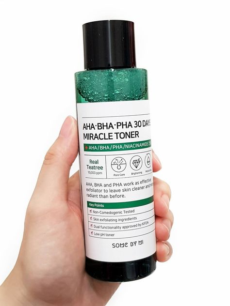 Aha And Bha Products, Some By Mi Aha Bha Pha, Aha Bha Pha 30 Days Miracle Toner, Aha Bha Toner, Aha 30% + Bha 2% Peeling Solution, Miracle Toner, Everyday Skin Care Routine, Some By Mi, Raspberry Ketones