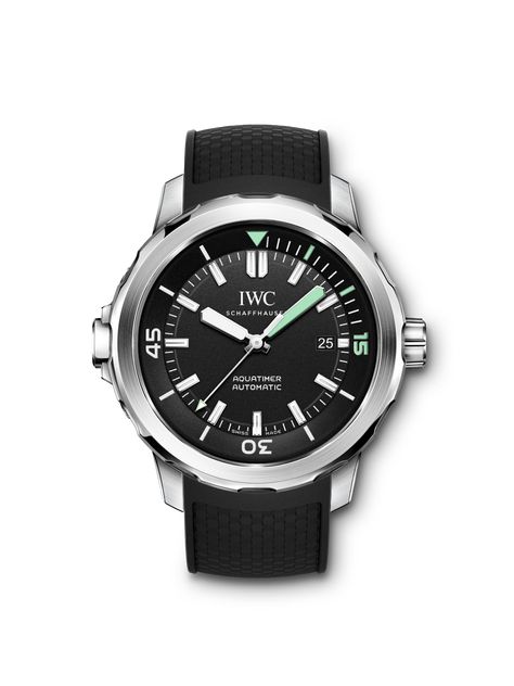 With its functional technology and sporty design, this puristic diver's watch is a reliable companion for any adventure, be it under water or on dry land. Iwc Aquatimer, Jacques Yves Cousteau, Jacques Cousteau, Roger Dubuis, Iwc Pilot, Iwc Watches, Silver Pocket Watch, Divers Watch, Ulysse Nardin