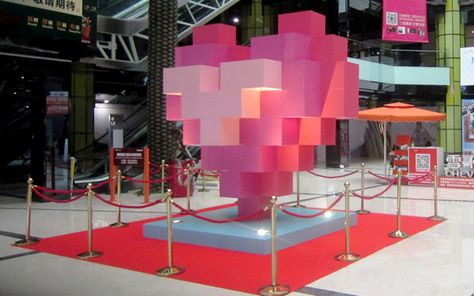 Event Booth Design, Photowall Ideas, Corporate Events Decoration, Mall Decor, Paper Art Sculpture, Chinese Valentine's Day, Photo Room, Stage Set Design, Event Signage