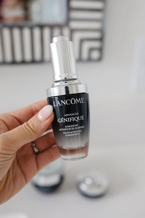 pregnancy safe skincare Lancome Génifique Advanced Génifique Face Serum Lancome Serum Genifique, Lancome Serum, Serum Lancome, Lifestyle Affirmations, Lancome Genifique, Lancome Advanced Genifique, Lancome Skincare, Beauty Tech, Night Time Skin Care Routine