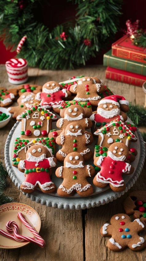 Gingerbread Cookie Ideas Decoration, Gingerbread Girl Cookies Decorated, Decorated Christmas Cookies Ideas, Gingerbread Cookie Decorating Ideas, Gingerbread Cookie Designs, Christmas Cookies Decorated Ideas, Christmas Cookies Ideas, Coloring Reference, Gingerbread Girl Cookie