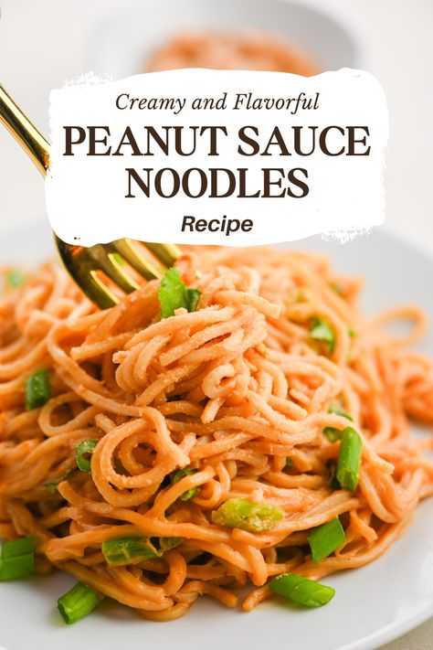 Peanut Sauce Noodles Cold Sesame Noodles, Peanut Sauce Noodles, Asian Noodle Recipes, Asian Noodle, Chicken Chow Mein, Sesame Noodles, Quick Vegetarian Meals, Beef Noodle Soup, Beef And Noodles