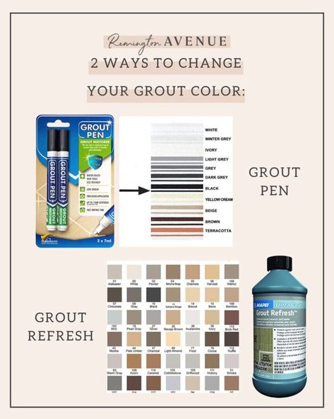 Change Grout Color, Grout Renew, Mapei Grout, Painted Shower Tile, Bathroom Grout, Grout Pen, Marble Tile Backsplash, Wood Mantel, Painting Shower