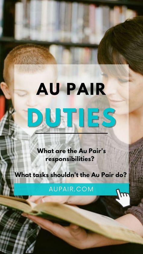 What are the Au Pair's duties. Which tasks should they do and which ones don't they have to do? Click on this pin to find out about Au Pair reponsibilities. #aupair #aupairduties #aupairresponsibilities #aupairtasks Au Pair, The Program, Helpful Hints, How To Find Out, No Response, University