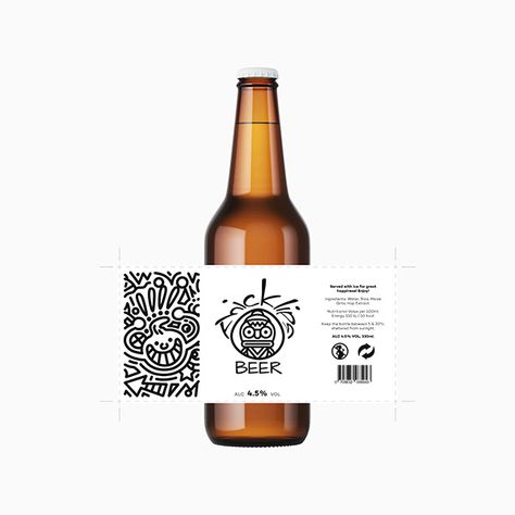 Beer Etiquette Design, Craft Beer Label Design Illustrations, Craft Beer Illustration, Beer Etiquette, Beer Branding Design, Beer Logo Design, Beer Graphic Design, Beer Bottle Design, Craft Beer Brands