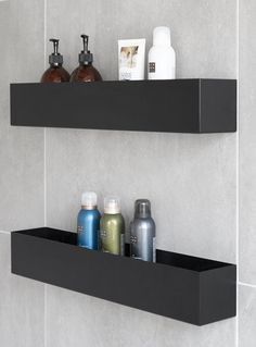 Shelf Box, Shower Rack, Porta Shampoo, Industrial Bathroom, Shower Organization, Shower Shelves, Bathroom Shelf, Bathroom Inspo, Bathroom Shelves