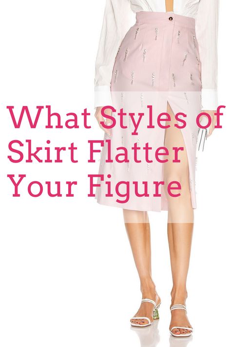 What Skirt Length Should I Wear, Skirt Length Guide Body Types, Skirt Length And Shoe Guide, Best Skirt Length For Body Type, Skirts For Curvy Figures, Best Skirt Length For Short Women, Skirt Styles For Body Types, Skirts For Short Curvy Women, Skirts For Wide Hips