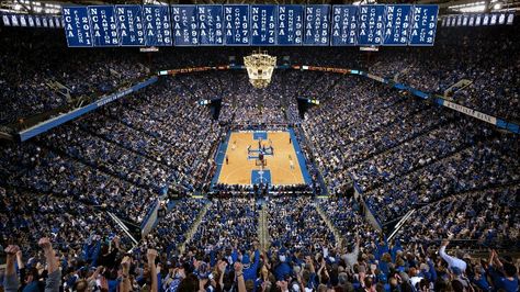 Championship banners hanging in Rupp Arena. Duke Blue Devils Wallpaper, Kentucky Wildcats Basketball Wallpaper, Basketball Iphone Wallpaper, Basketball Wallpapers Hd, Kentucky Football, Basketball Background, Kentucky Sports, Basketball Tickets, Kentucky Wildcats Basketball