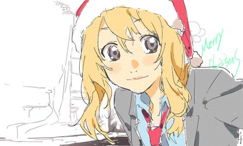 Alice_BRabbit's Profile - MyAnimeList.net Merry Christmas Gif, Your Lie In April, Anime Christmas, Banner Gif, Merry Christmas To You, Animation Reference, Christmas Icons, Christmas Gif, Christmas Banners