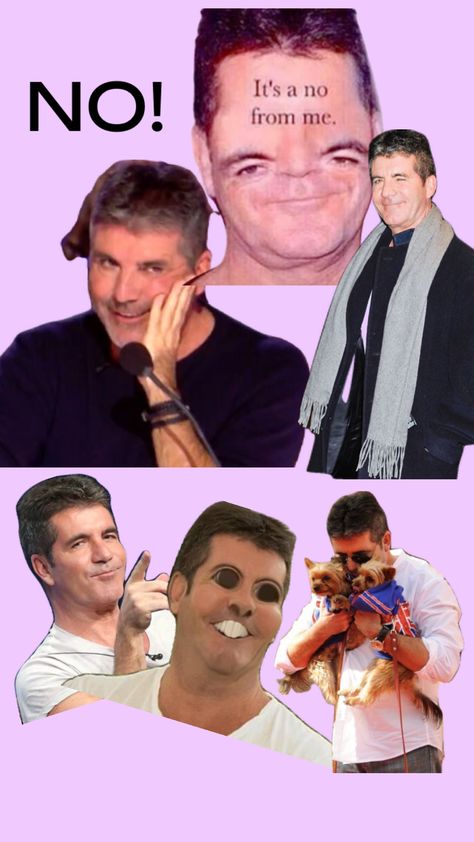 #Simon Cowell Simon Cowell, Silly Pictures, Memes