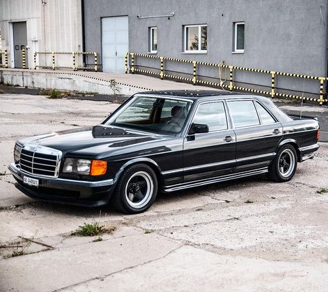 1985 Mercedes Benz 500SEL AMG (W126) Mercedes Benz W126, Mercedes W126, Mercedes 500, Mercedes Benz 500, Mercedes 300, Mercedes Benz 300, Mercedes Car, Mercedes Amg, Vintage Baby