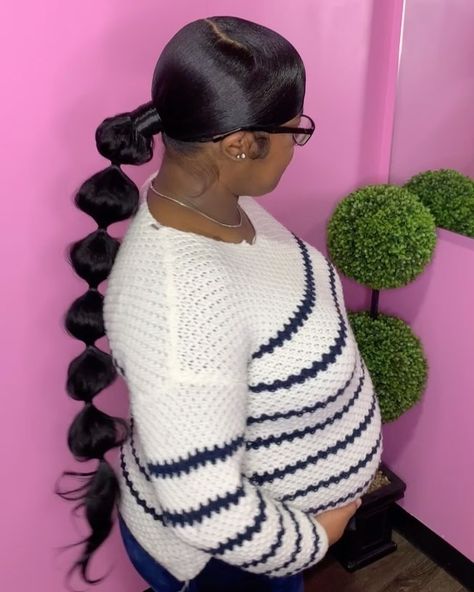 Top Knot Bun With Swoop, Swoop Ponytail, Ponytail Weave, Knot Ponytail, Top Knot Bun, High Ponytail Hairstyles, Weave Ponytail, Bubble Ponytail, Knot Bun