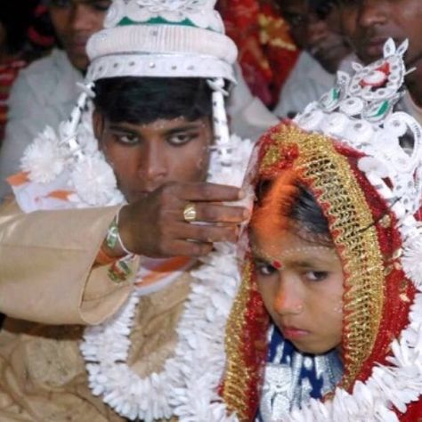 One of the main factors driving child marriage is poverty. Families need more money, so they use little girls.  #fullwgeo #girlsnotbrides #childbride #dontsavethedate #humanrights Marriage Age, Child Marriage, International Youth Day, Youth Day, Erp System, Asian Kids, Children's Rights, Indian Groom, South Asia