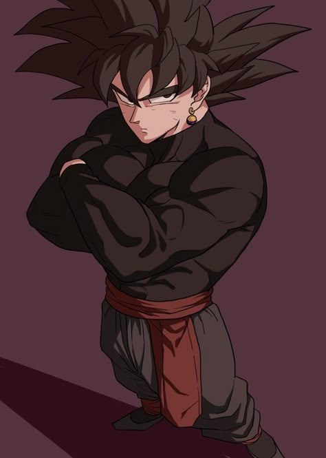 Evil Goku, One Punch Anime, Image Spiderman, Hxh Characters, Black Goku, Dragon Ball Super Artwork, Dragon Ball Super Goku, Dbz Art, Anime Dragon Ball Goku